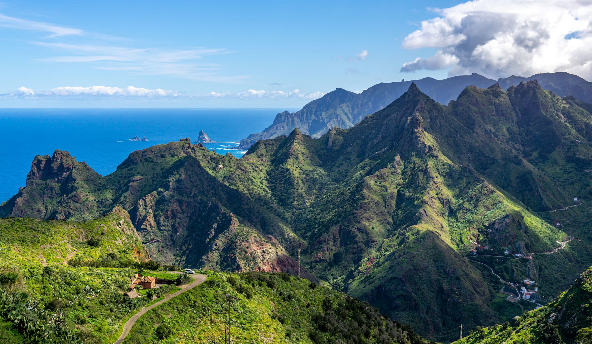 View of the Canaries in Tenerife